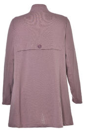 Elegant Ladies Stylish Coats , Warm Asymmetrical Hem Coat Autumn Winter