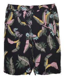 Beautiful Printed Soft Viscose Ladies Casual Shorts Spring Or Summer Wearing