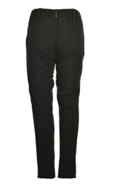 Young Ladies Skinny Leather Trousers With Two Pocket Bags Anti Wrinkle
